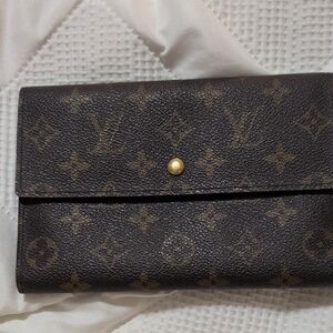 Louis Vuitton Brown Monogram Wallet